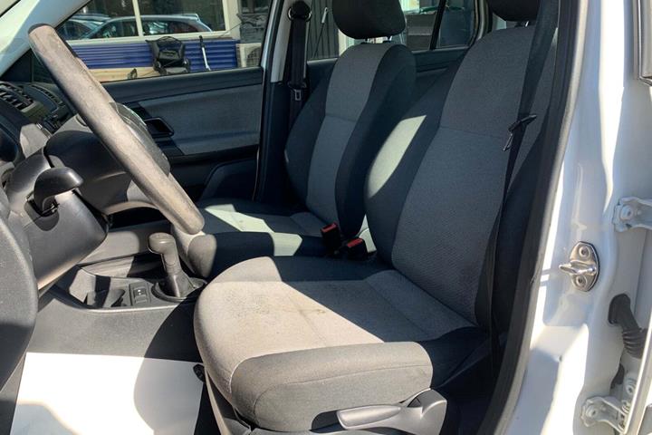 Hvid Skoda Fabia fra 2011