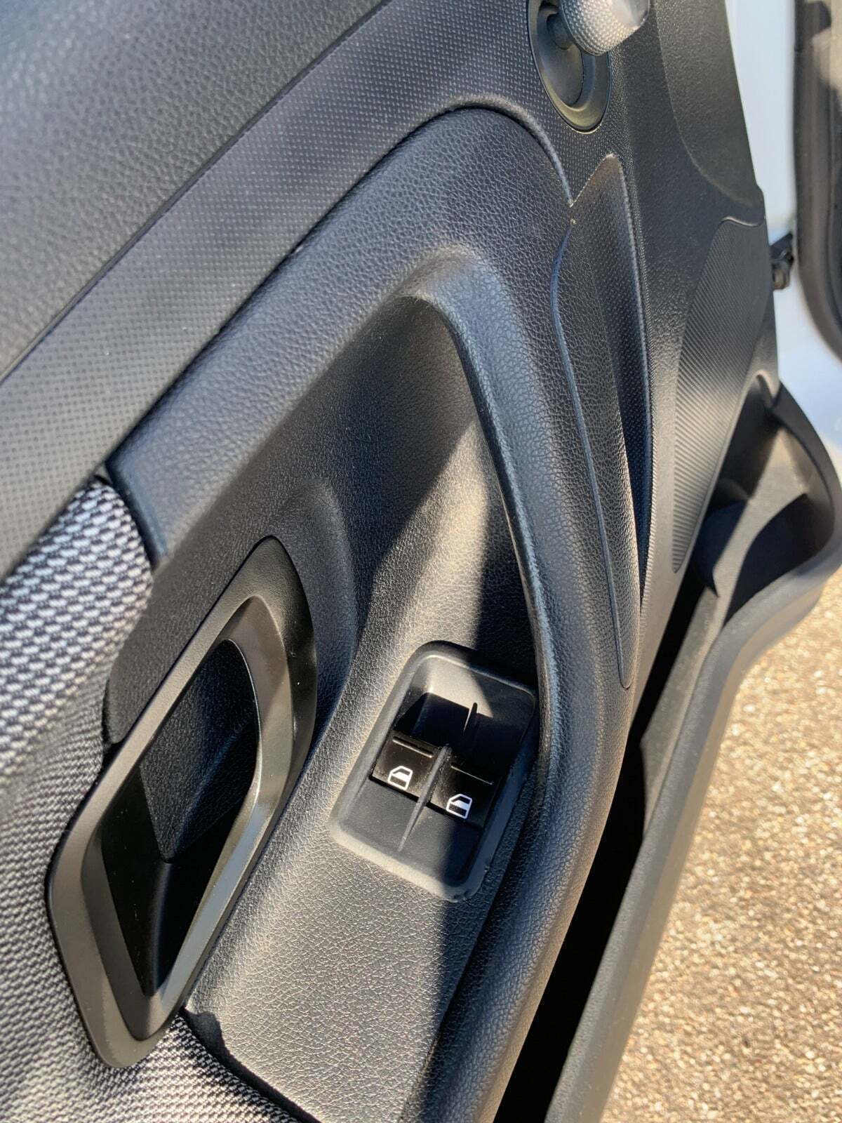 Hvid Skoda Fabia fra 2011