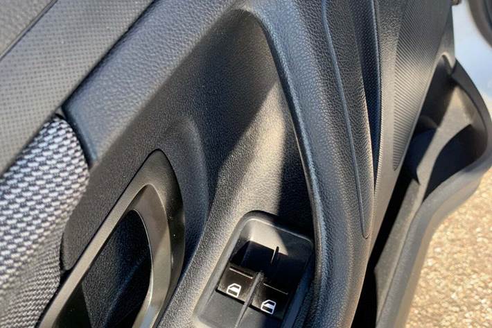 Hvid Skoda Fabia fra 2011