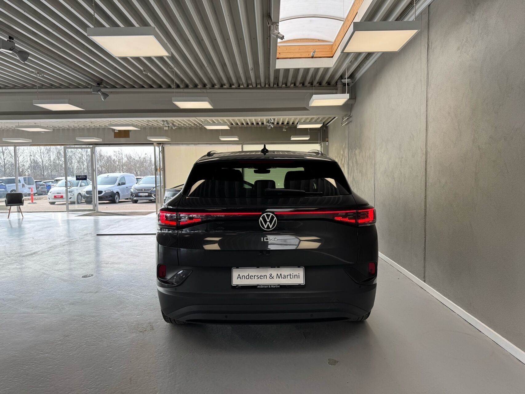 Grå VW ID.4 fra 2022