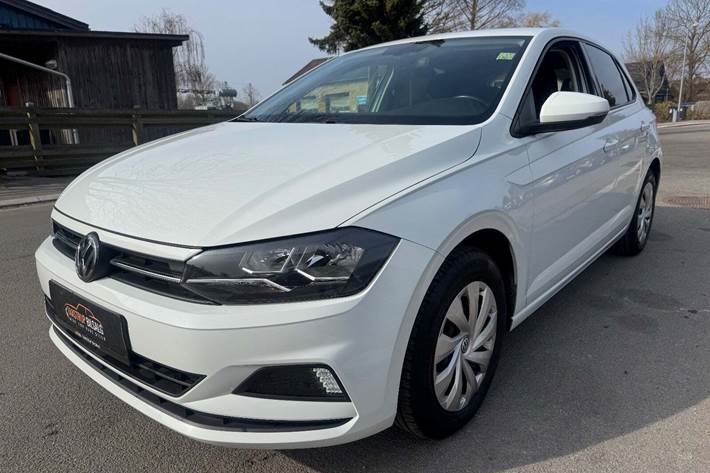 Hvid VW Polo fra 2020