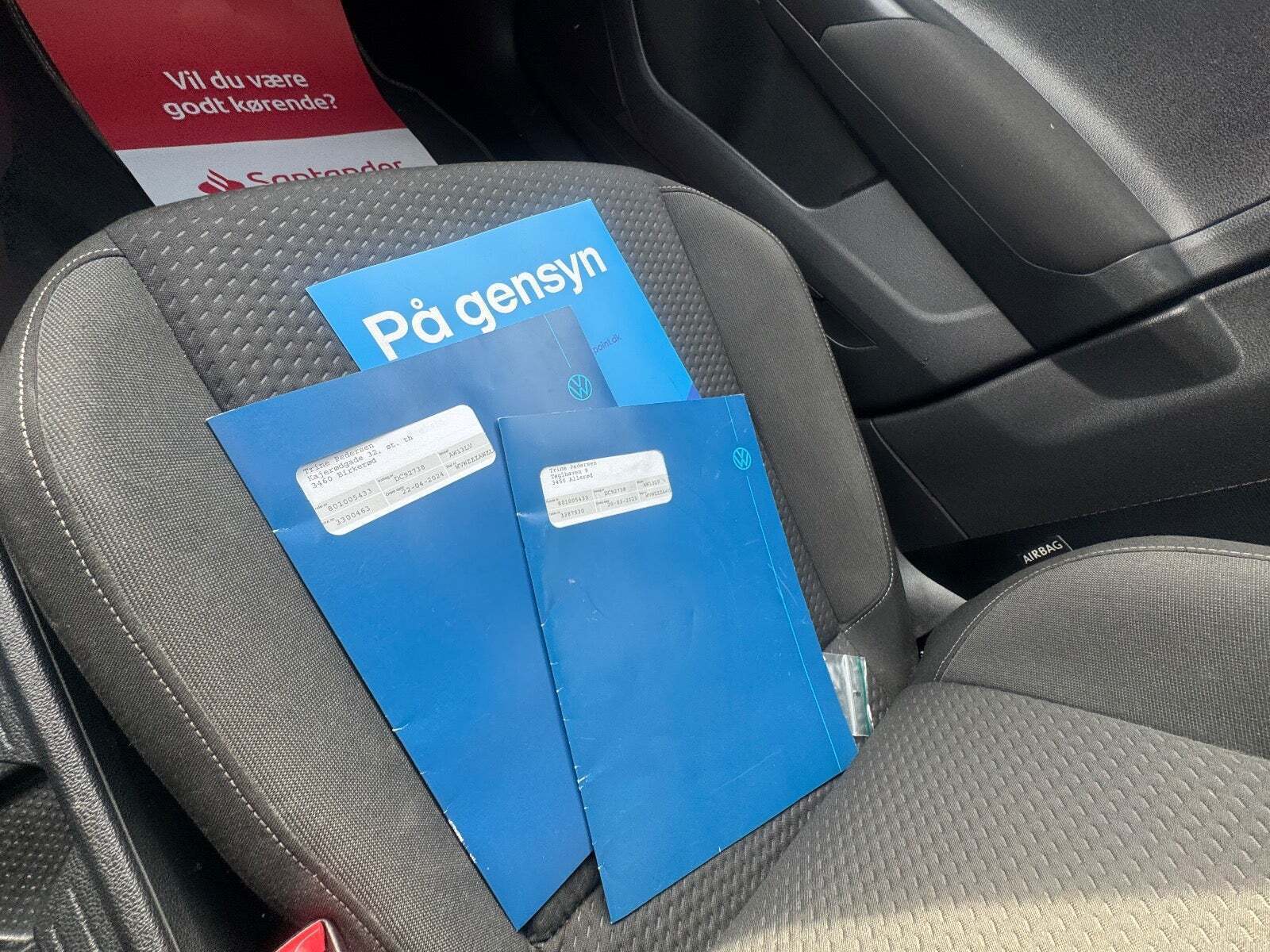 Hvid VW Polo fra 2020