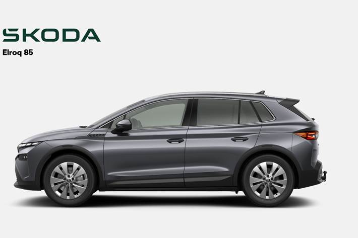Grå Skoda Elroq fra 2026