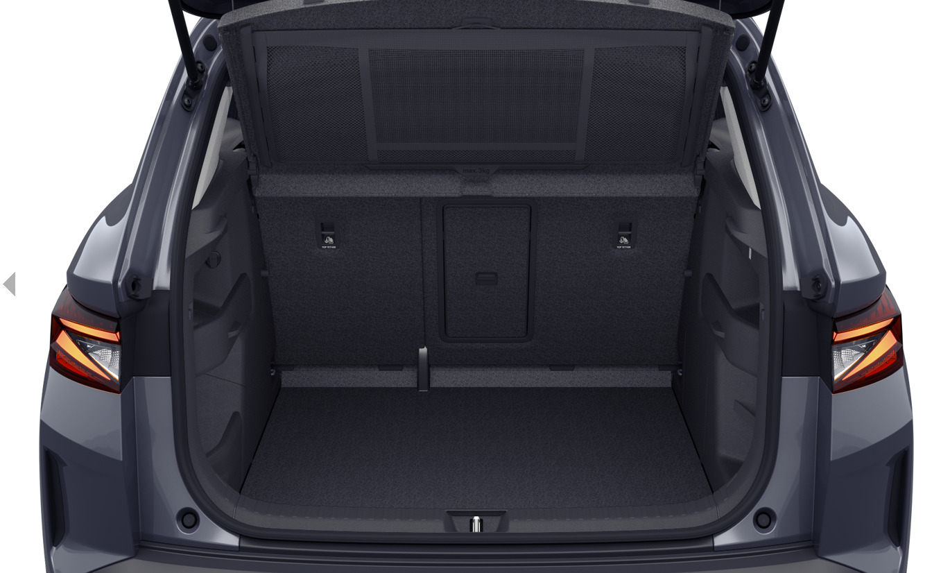 Grå Skoda Elroq fra 2026