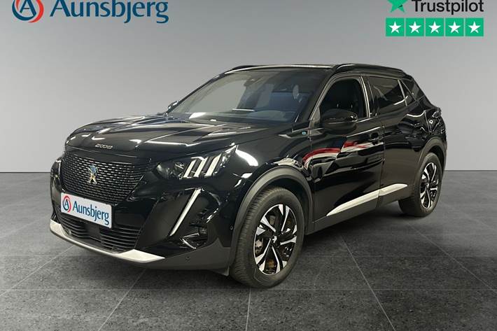 Sort Peugeot e-2008 fra 2021