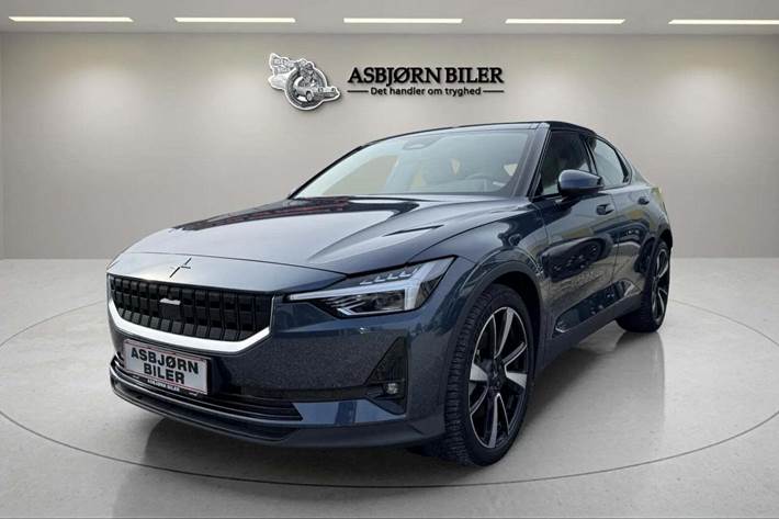 Blå Polestar 2 fra 2024