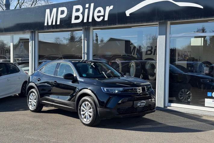 Sort Opel Mokka-e fra 2023