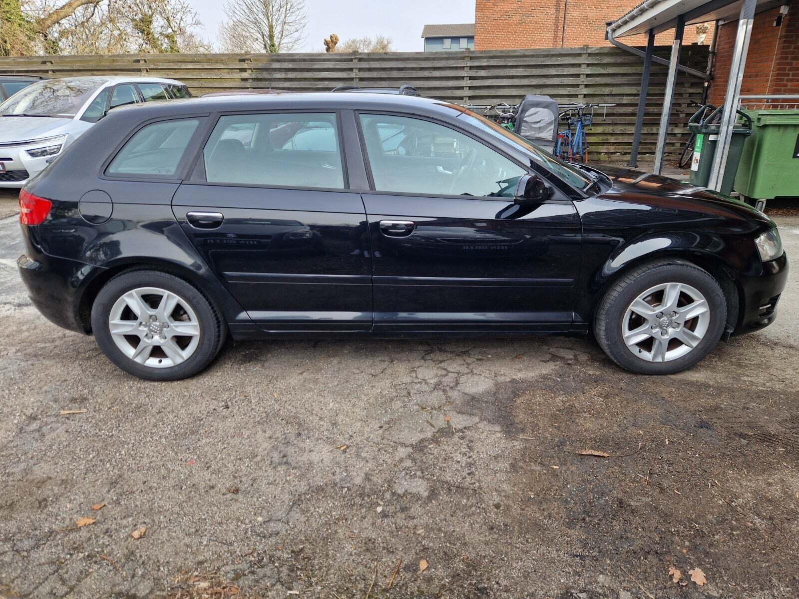 Sort Audi A3 fra 2012