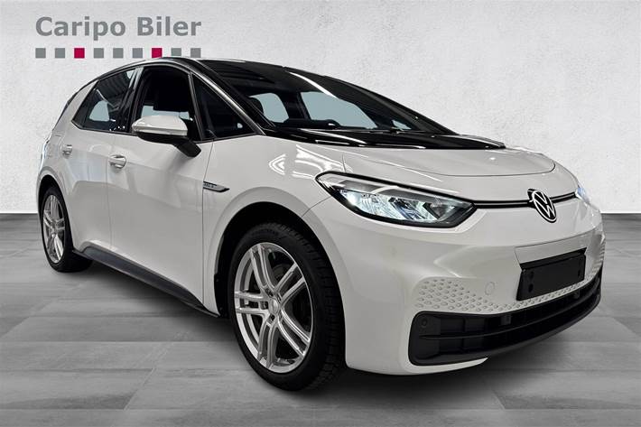 Hvid VW ID.3 fra 2022