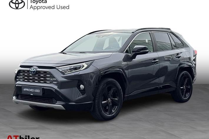 Sort Toyota RAV4 fra 2019