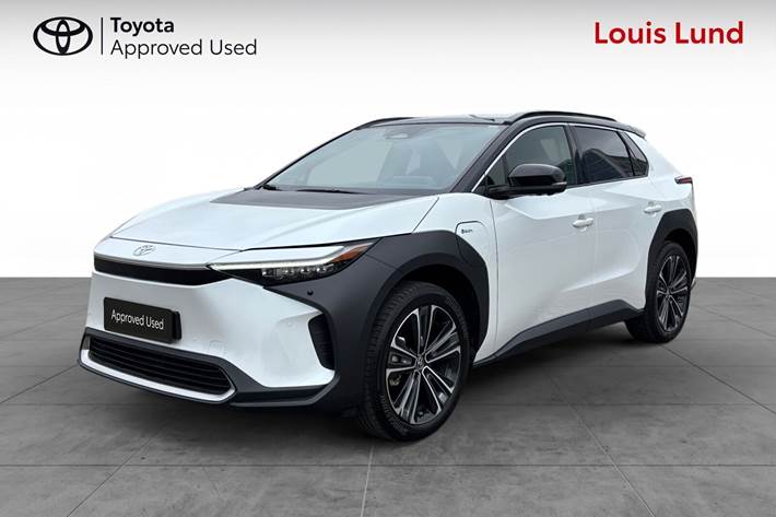 Sort Toyota BZ4X fra 2025