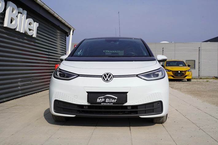Hvid VW ID.3 fra 2021