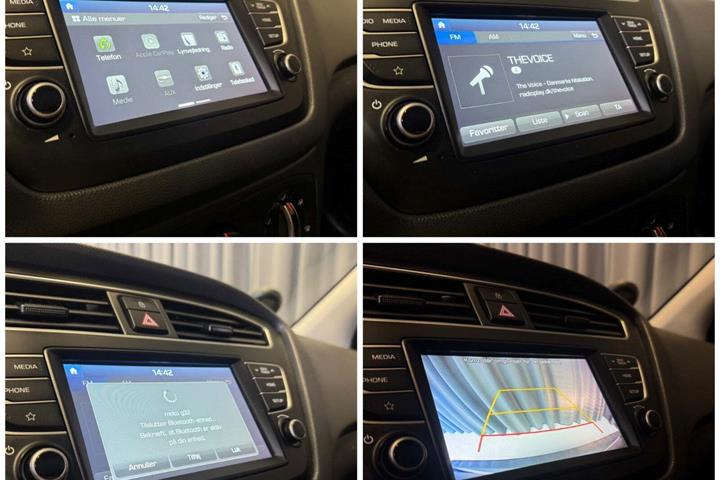 Sølv Hyundai i20 fra 2018