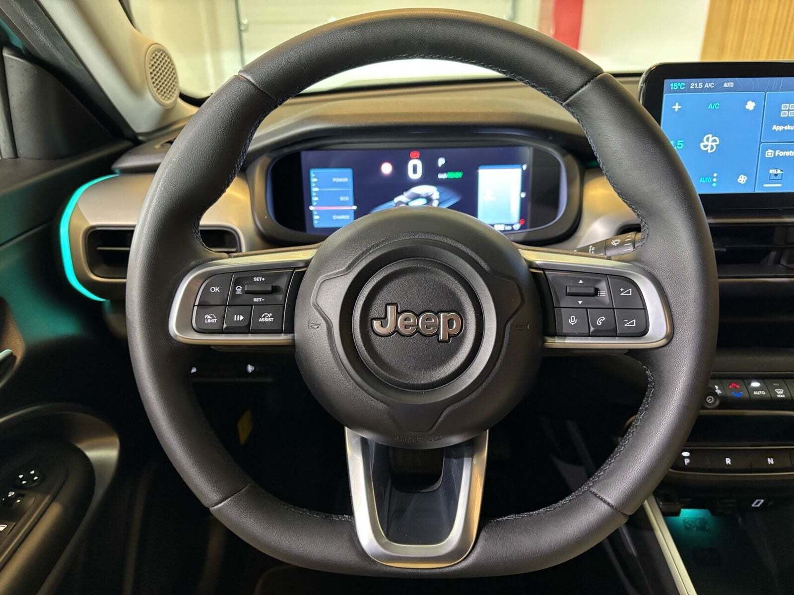 Blå Jeep Avenger fra 2024