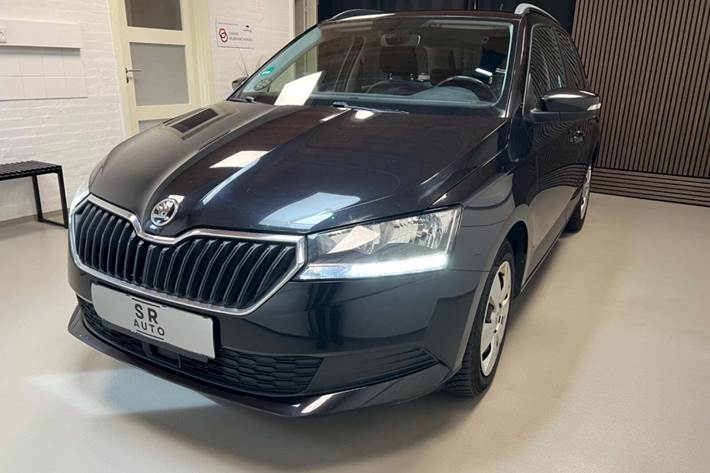 Sort Skoda Fabia fra 2019