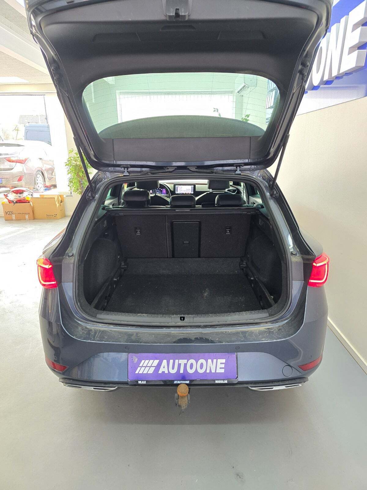 Grå Seat Leon fra 2020