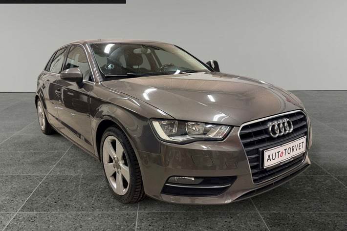 Brun Audi A3 fra 2014