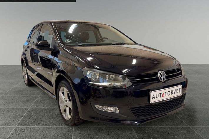 Sort VW Polo fra 2014