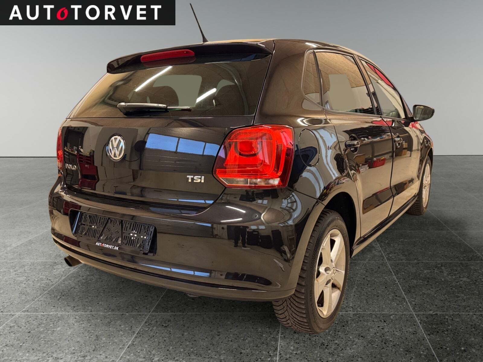 Sort VW Polo fra 2014