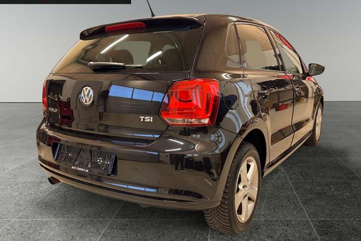 Sort VW Polo fra 2014
