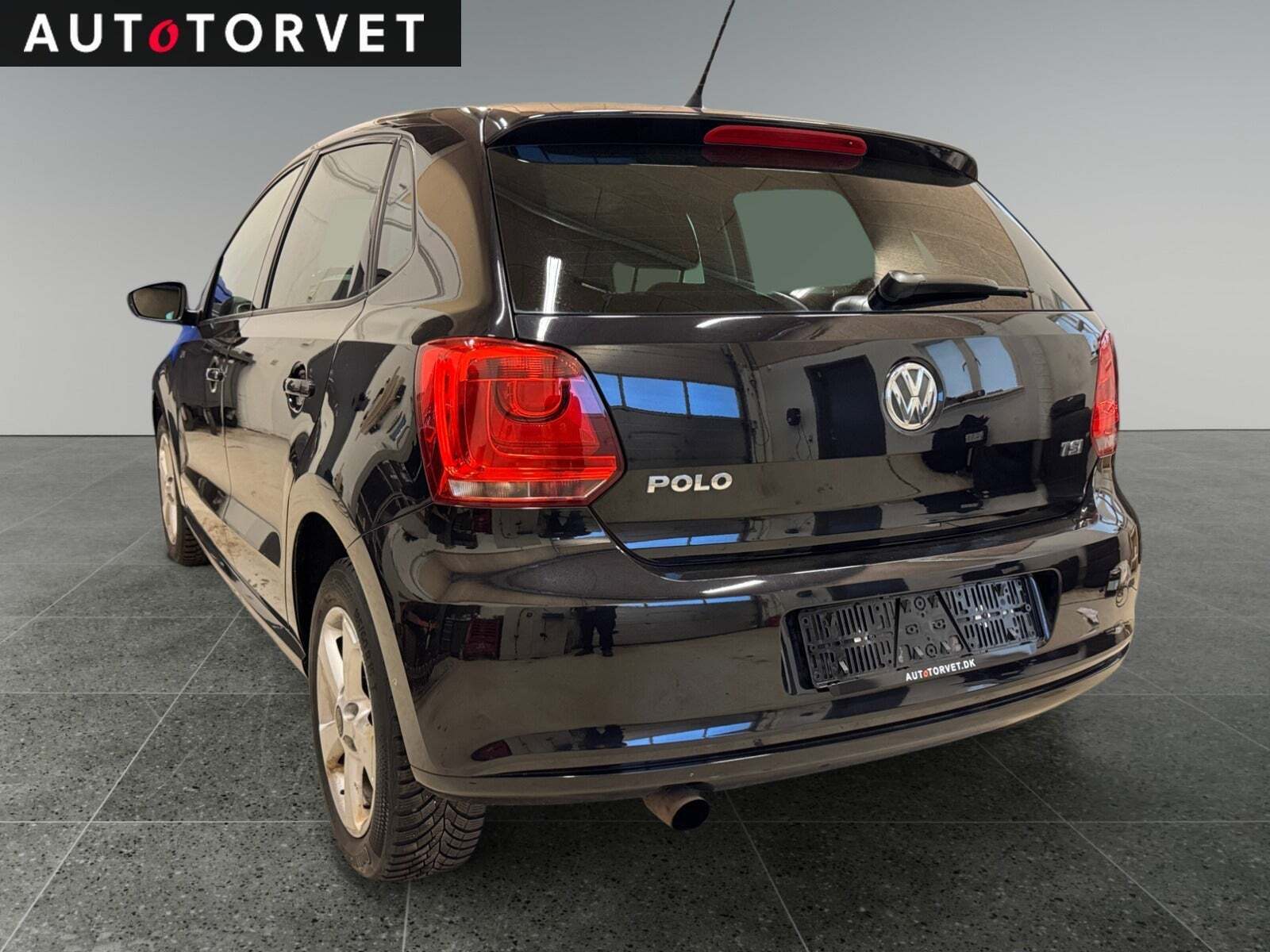 Sort VW Polo fra 2014