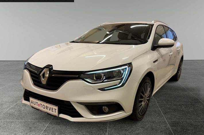 Hvid Renault Megane IV fra 2017