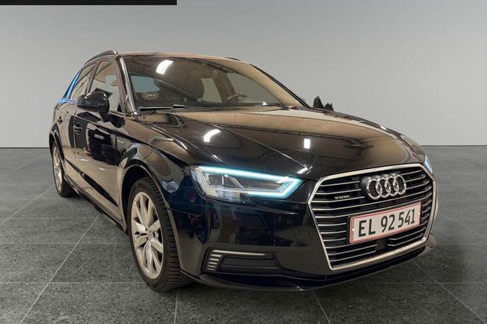 Sort Audi A3 fra 2017