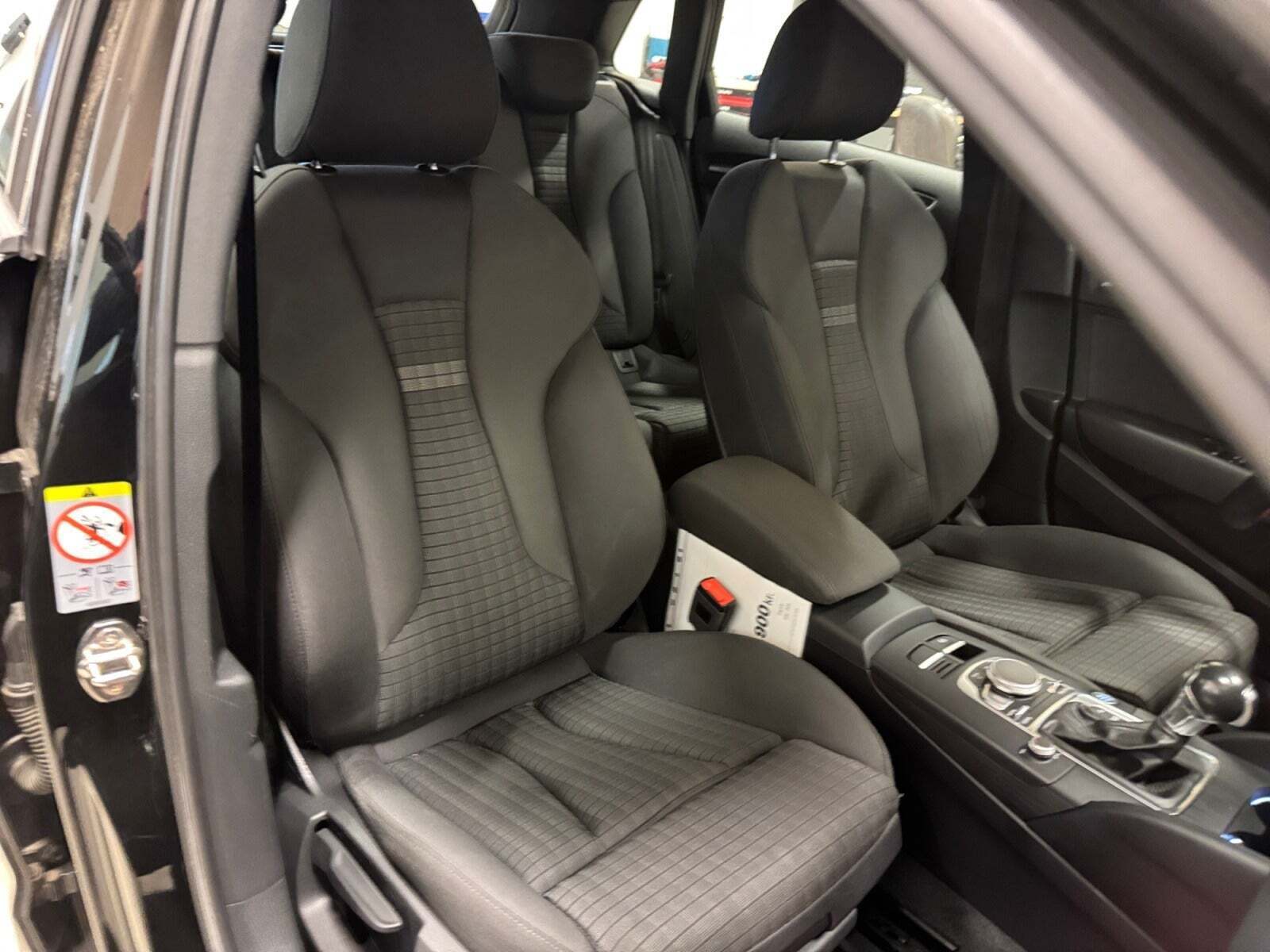 Sort Audi A3 fra 2017