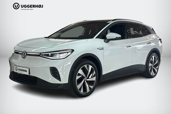 Hvid VW ID.4 fra 2022 set udefra