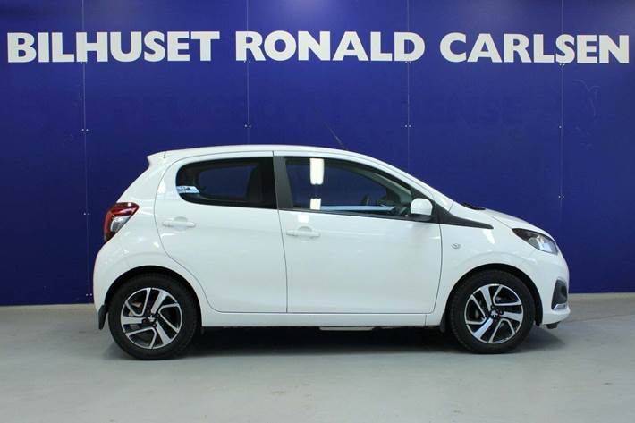Hvid Peugeot 108 fra 2020