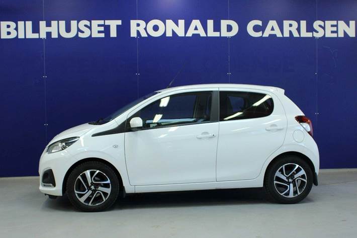 Hvid Peugeot 108 fra 2020
