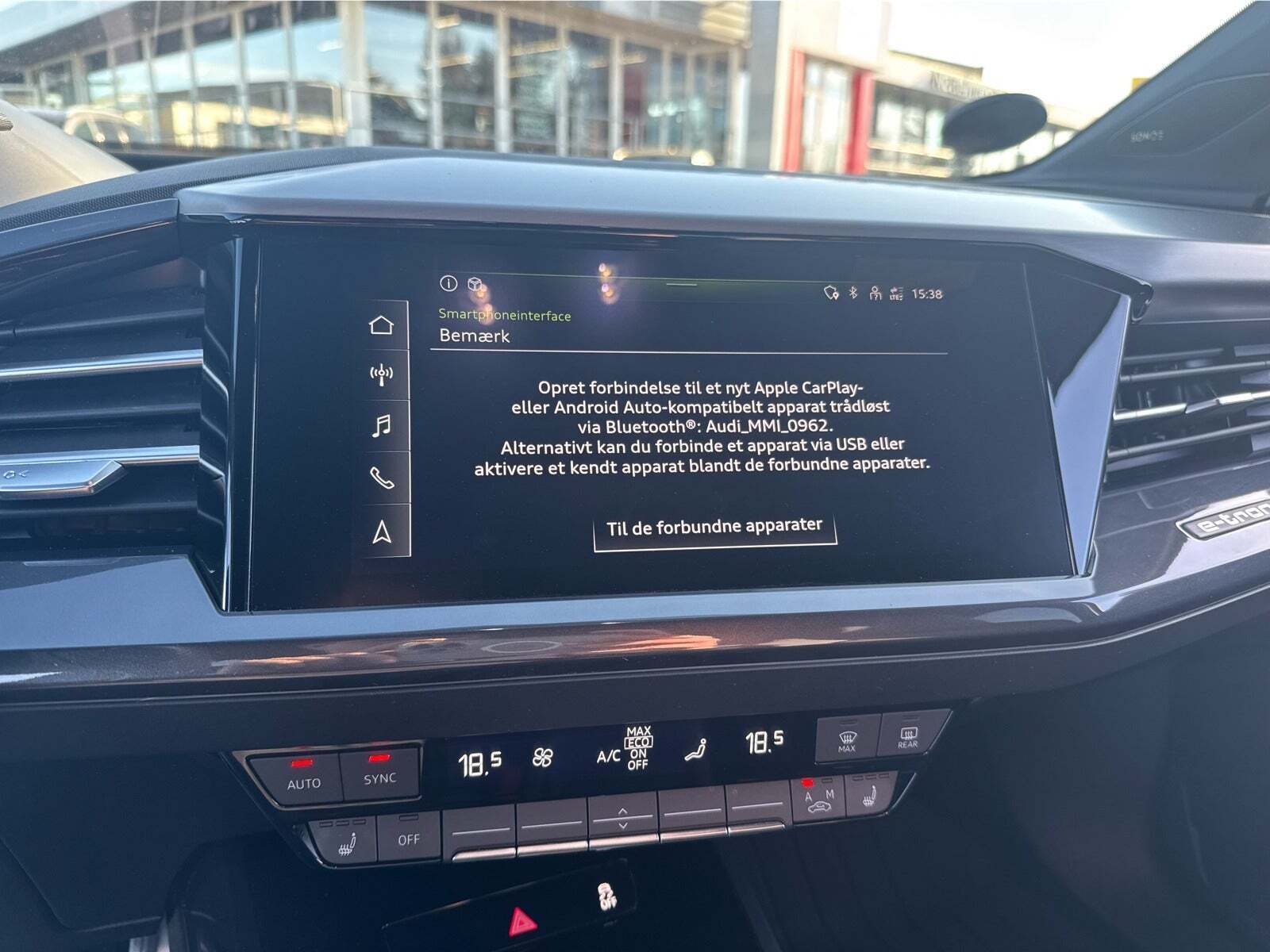 Sort Audi Q4 e-tron fra 2022