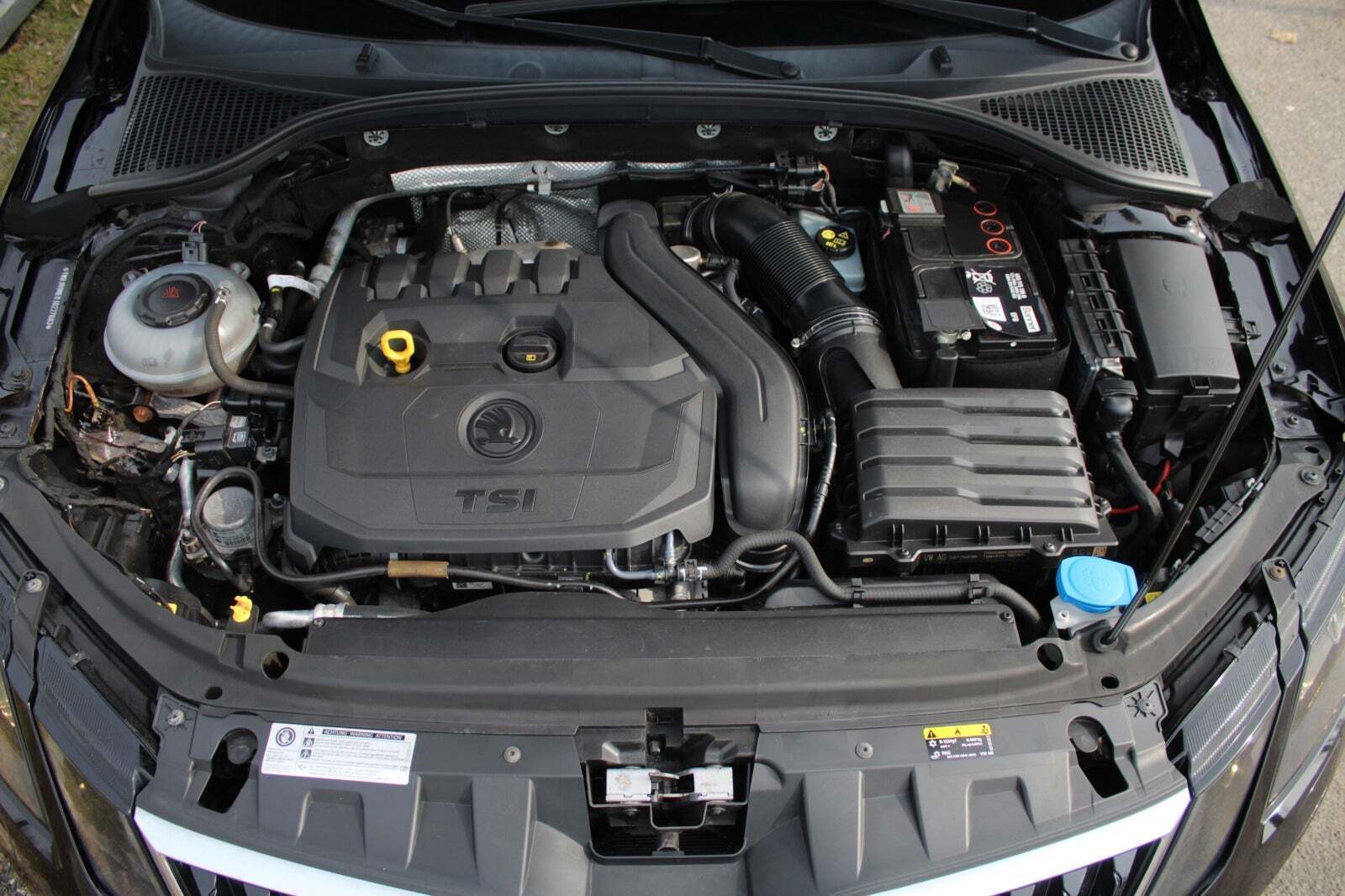 Sort Skoda Octavia fra 2018