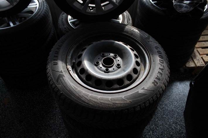 Sort Skoda Octavia fra 2018