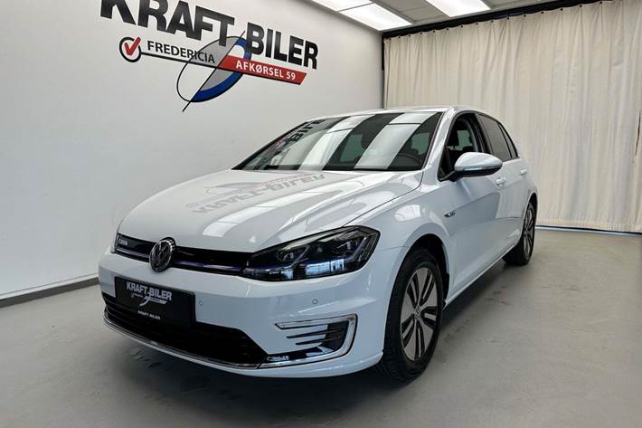 Hvid VW e-Golf VII fra 2020