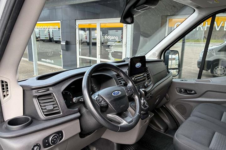 Hvid Ford Transit 350 L3 Van fra 2019