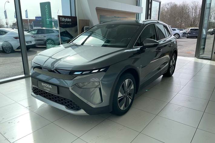 Grå Skoda Elroq fra 2025