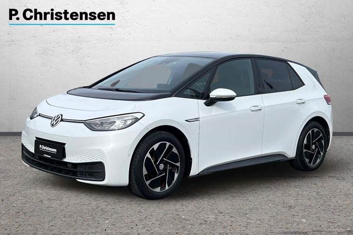 Hvid VW ID.3 fra 2023