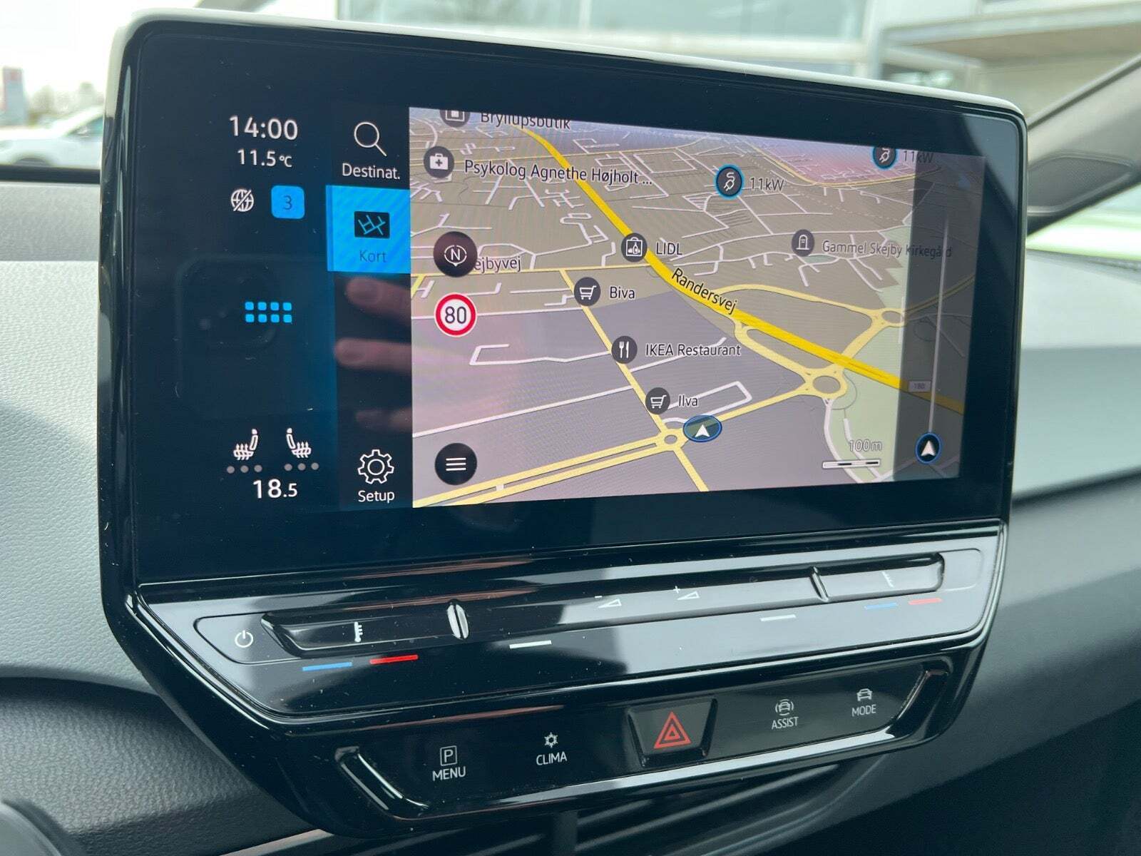 Hvid VW ID.3 fra 2023