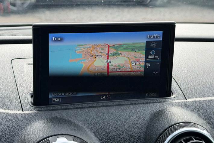 Sølv Audi A3 fra 2016