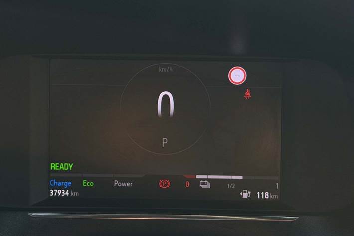 Hvid Opel Corsa-e fra 2021