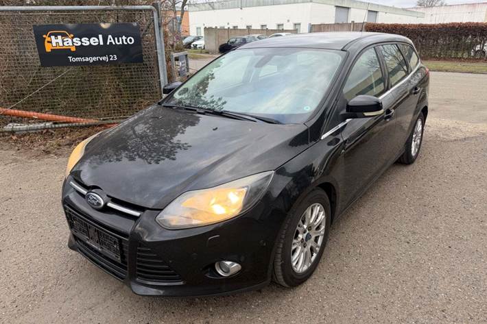 Grøn Ford Focus fra 2012