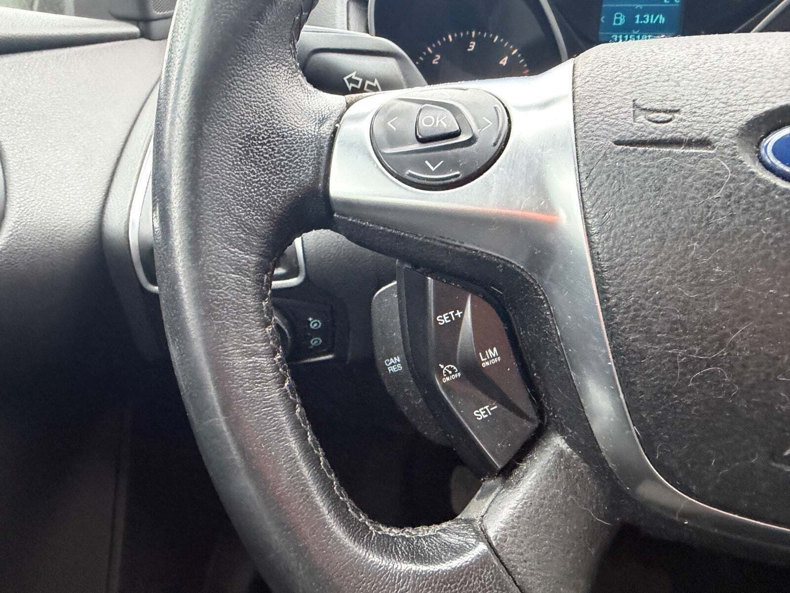 Grøn Ford Focus fra 2012