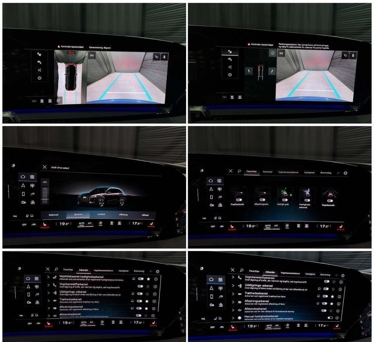 Grå Audi Q6 e-tron fra 2024