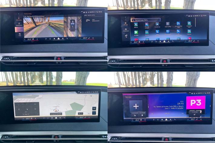 Sort BMW iX fra 2023