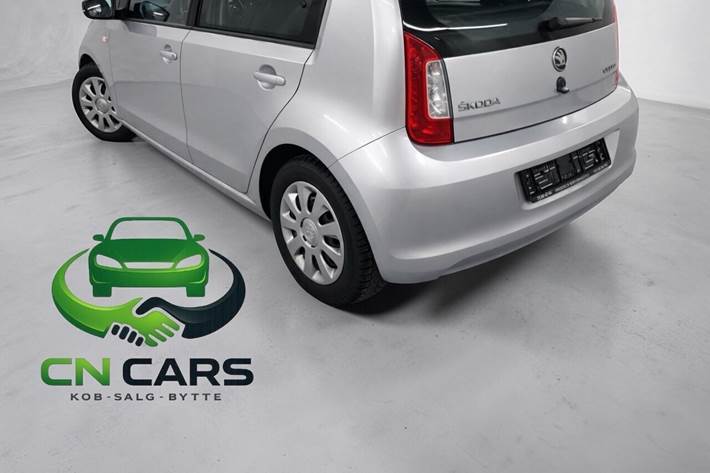 Sølv Skoda Citigo fra 2014