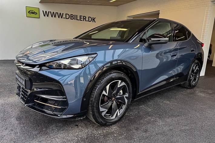 Blå Cupra Tavascan fra 2025