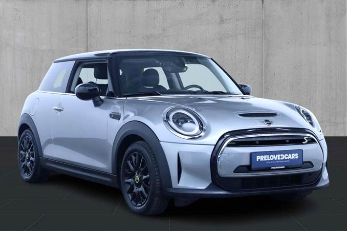 Grå Mini Cooper SE fra 2023