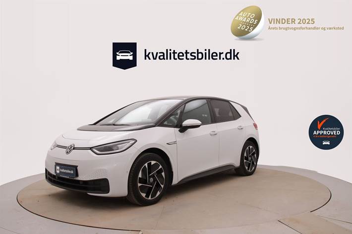 Hvid VW ID.3 fra 2022