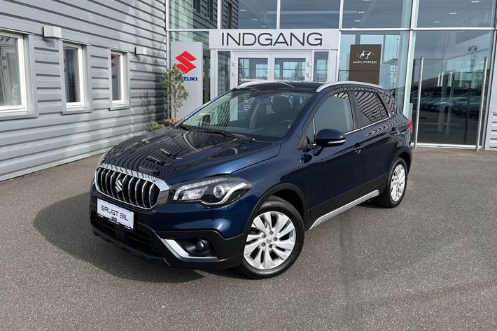 Blå Suzuki S-Cross fra 2018